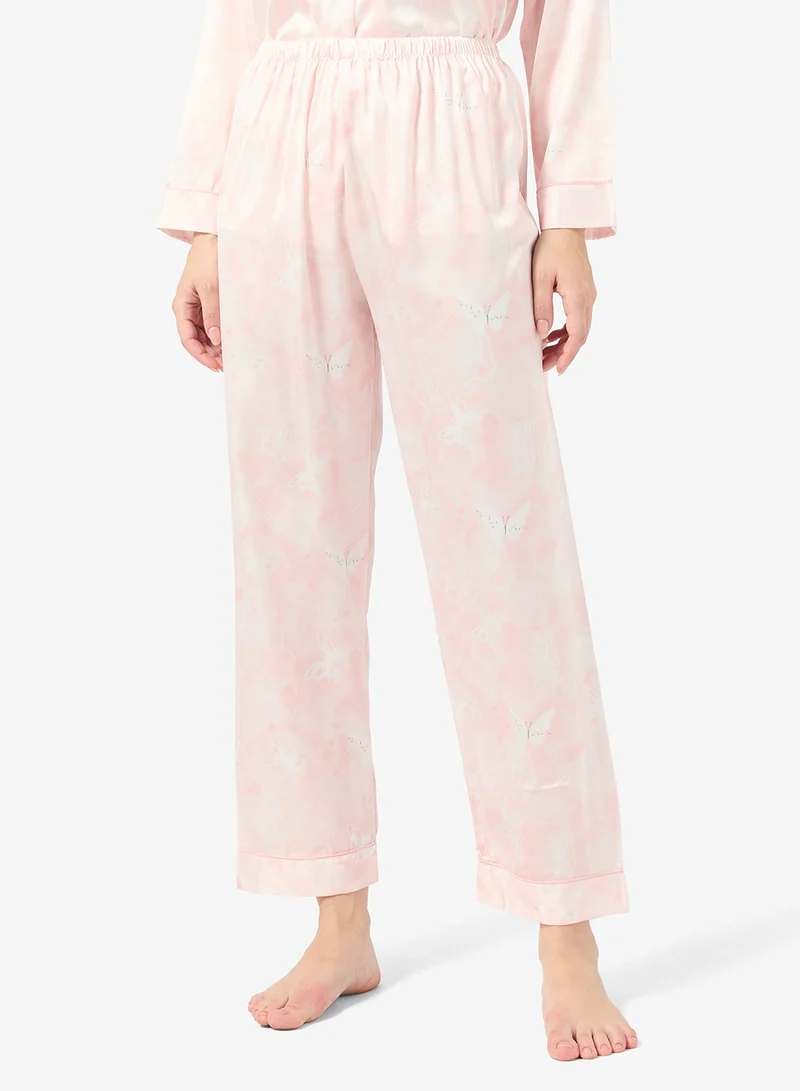 ELLA  Printed Pyjama Top & Pant Set for Women | Best Price UAE